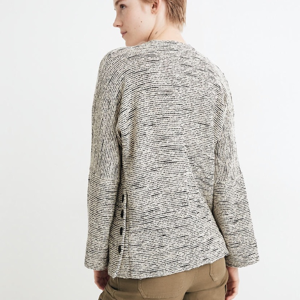 Texture & Thread Side-Button Top NWT - Picture 3 of 5